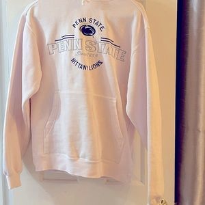 White Penn State Nittany Lions Hoodie, Size Small